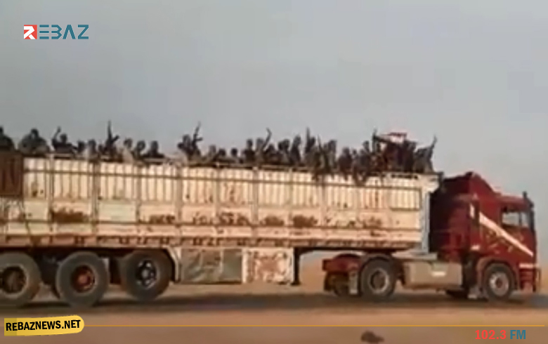 النظام يرسل جنوده الى كوردستان سوريا بشاحنات مخصصة لنقل الأغنام النظام يرسل جنوده الى كوردستان سوريا بشاحنات مخصصة لنقل الأغنام
