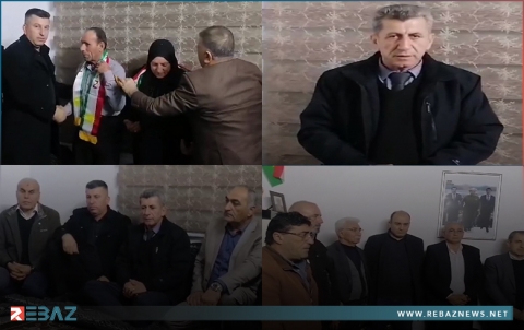 دوميز.. وفد من الديمقراطي الكوردستاني-سوريا يزور منزل الشهيد نيجيرفان عطا محمد سليمان دوميز.. وفد من الديمقراطي الكوردستاني-سوريا يزور منزل الشهيد نيجيرفان عطا محمد سليمان