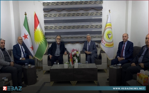 سكرتير الديمقراطي الكوردستاني–سوريا يستقبل أمين عام تيار اليسار الثوري 