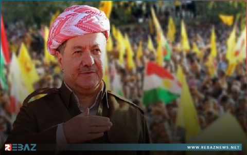 الرئيس بارزاني: الحزب الديمقراطي الكوردستاني هو حزب قضية شعب كوردستان وقيمه النبيلة