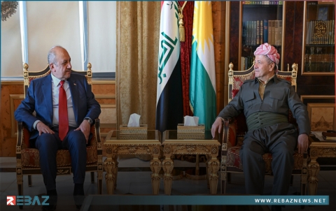 الرئيس بارزاني يستقبل وفدا من تحالف الحسم وتحالف نينوى لأهلها