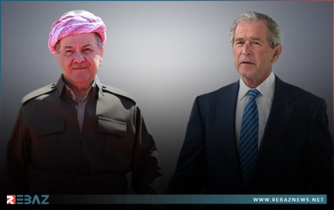 جورج بوش للرئيس بارزاني: ميراث بارزاني هو التضحية وتحدي العقبات والصراعات