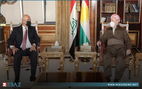 الرئيس بارزاني وبرهم صالح يبحثان سبل تصحيح العملية السياسية