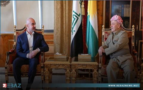 الرئيس بارزني يستقبل رئيس الاتحاد الوطني الكوردستاني