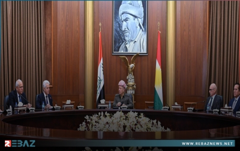 الرئيس بارزاني يستقبل وفداً رفيع المستوى من المجلس الوطني الكوردي في سوريا 