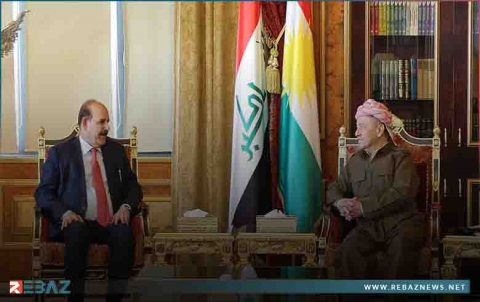 الرئیس بارزاني يستقبل وفدا من أعضاء الفريق النيابي لإعداد استراتيجية الأمن الوطني 