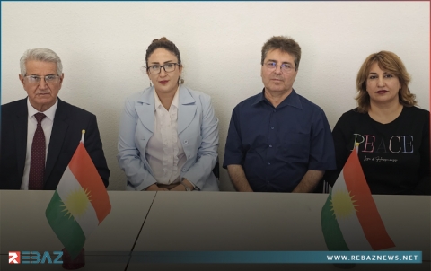 سكرتیر الدیمقراطي الكوردستاني - سوريا يستقبل وفدا من اتحاد كتاب كوردستان سوريا في ألمانيا