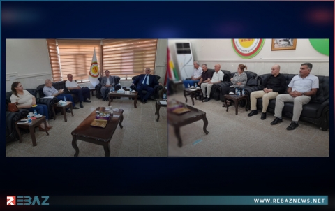 وفد برئاسة سعود الملا يزور مقر ممثلية ENKS في أربيل ويبحث  آخر التطورات السياسية  وأوضاع اللاجئين