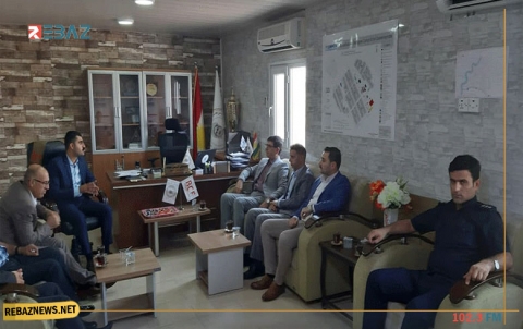  وفد من ممثلية ENKS يبحث اوضاع اللاجئين في مخيمات هولير