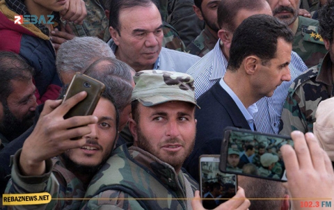 بالصور.. بشار الأسد في الخطوط الأمامية بإدلب بالصور.. بشار الأسد في الخطوط الأمامية بإدلب