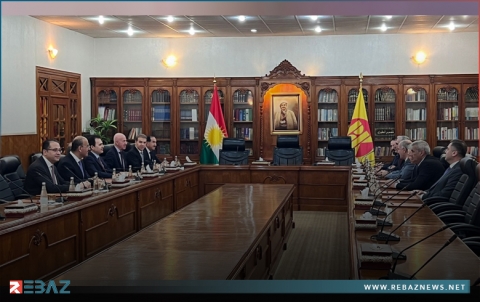 بدء اجتماع الحزب الديممقراطي الكوردستاني والاتحاد الوطني في بيرمام
