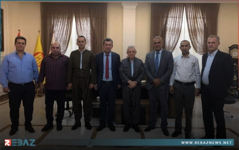 لتقديم التهاني... وفد من منظمة دهوك لـPDK-S يزور مقر الفرع 9 للحزب الديمقراطي الكوردستاني