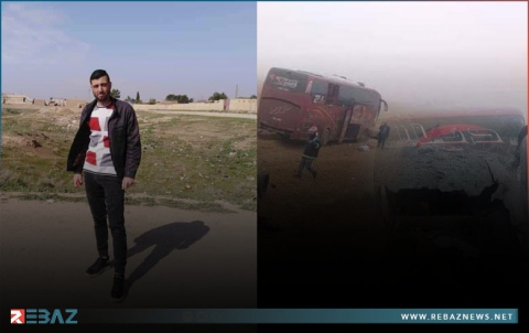 وفاة شاب من قامشلو إثر حادث سير على طريق حمص - سلمية