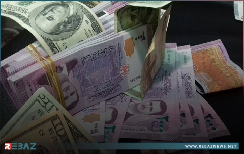 أسعار صرف الليرة السورية مقابل العملات الأجنبية في كوردستان سوريا