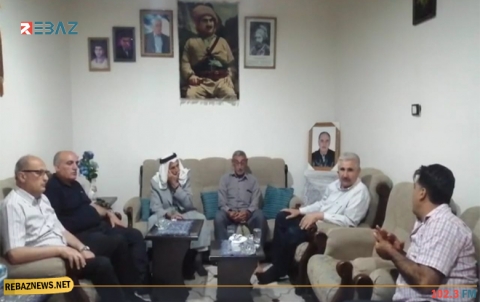 وفد من قيادة PDK-S يزور منزل عائلة المناضل محمد عبدالله