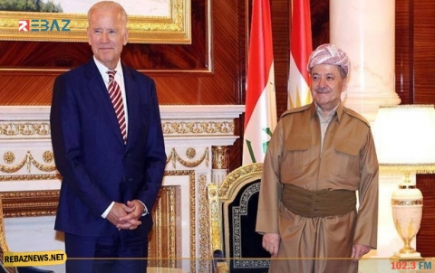 الرئيس بارزاني يهنىء جو بايدن