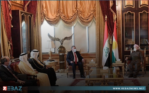 الرئيس بارزاني لدبلوماسيين عرب: نريد حلا دستوريا مع بغداد بالحوار والسلام