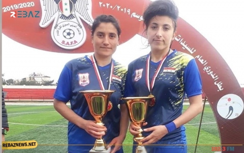 رسمیا ..تتويج سیدات عامودا  بطلات للدوري السوري في نسخته الأولى 