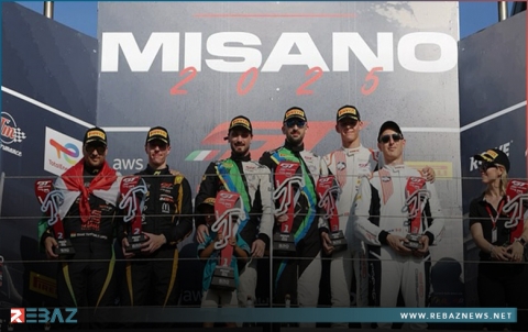 فريق فيزيت كوردستان يحقق انجازا جديدا في عالم سباقات السيارات