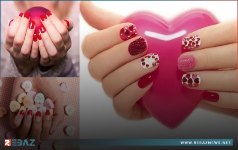 القلوب الحمراء والبيضاء موضة عيدالحب 2021