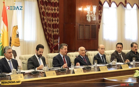 مجلس وزراء إقليم كوردستان يتخذ عدداً من القرارات في جلسته الاعتيادية