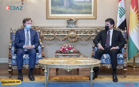 رئيس إقليم كوردستان يتباحث حزمة ملفات مع السفير البريطاني