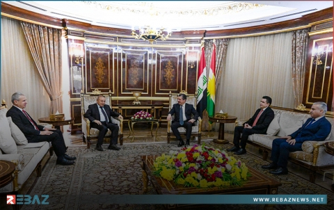 مسرور بارزاني يستقبل وفدا من المجلس الوطني الكوردي في المعارضة السورية  مسرور بارزاني يستقبل وفدا من المجلس الوطني الكوردي في المعارضة السورية