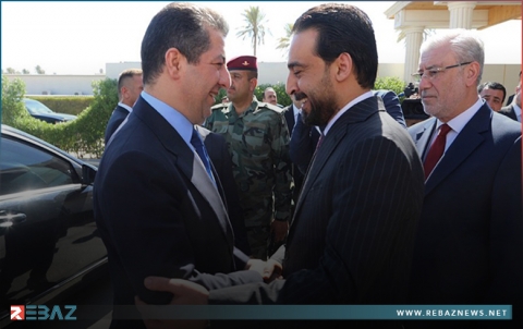 رئيس حكومة إقليم كوردستان يهنئ رئيس مجلس النواب ونائبيه