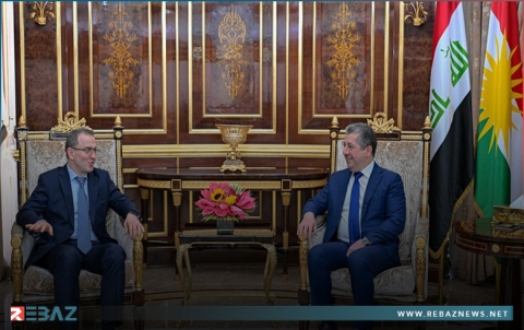 مسرور بارزاني وإلبروس كوتراشيف يناقشان آخر مستجدات الأوضاع في المنطقة 