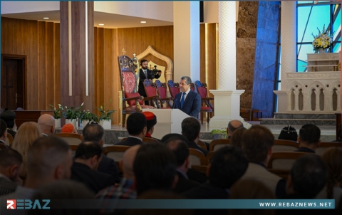 مسرور بارزاني يفتتح كنيسة 