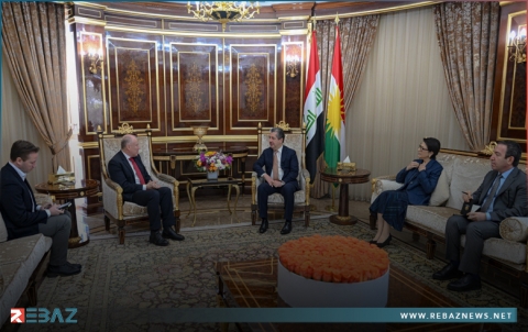 مسرور بارزاني وغلين مايلز يبحثان سبل تعزيز العلاقات بين إقليم كوردستان وأستراليا