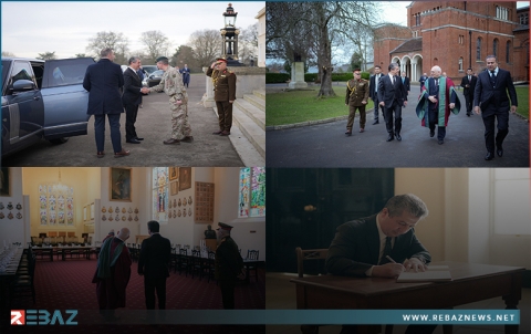 مسرور بارزاني يزور أكاديمية ساندهيرست العسكرية الملكية