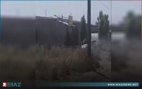 مسيـ.ـرة  تستـ.ـهدف سيارة عسـ.ـكرية تابعة لـ قسد 