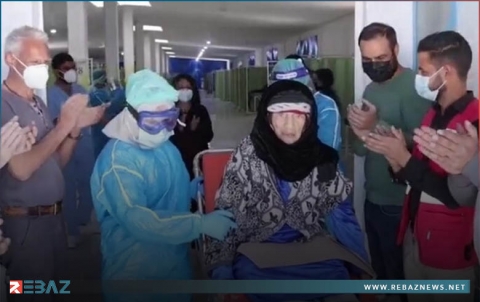 شفاء أكبر معمرة بكوردستان سوريا من فيروس كورونا