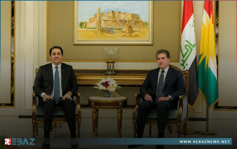 رئيس إقليم كوردستان يستقبل النائب الأول لرئيس مجلس النواب العراقي