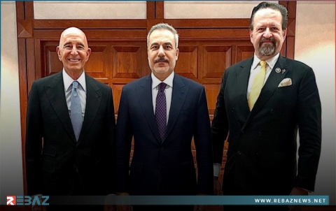 هاكان فيدان يلتقي مع توماس باراك 