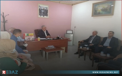 وفد من منظمة دوميز للـ PDK-S يقدم التهاني للـ PDK في الفايدة