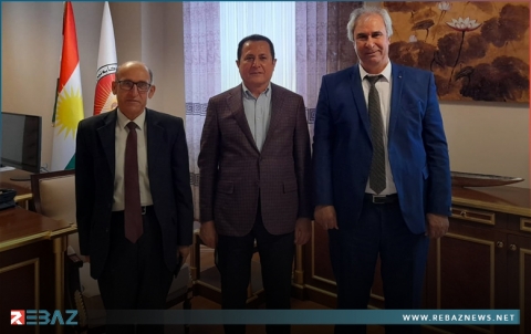 وفد من ممثلية ENKS يلتقي مسؤول الملف السوري بديوان رئاسة إقليم كوردستان 