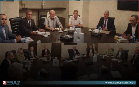 هيئة رئاسة ENKS واتحاد كتاب كوردستان سوريا يناقشان الوضع الثقافي