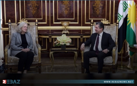 رئيس حكومة إقليم كوردستان يستقبل السفيرة الأمريكية لدى العراق رئيس حكومة إقليم كوردستان يستقبل السفيرة الأمريكية لدى العراق