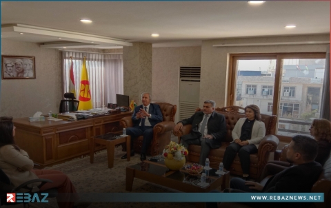 وفد من ممثلية إقليم كوردستان لـENKS يلتقي مسؤولة الدراسات الإستراتيجية في PDK