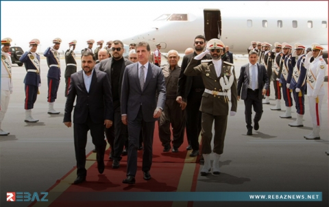 الرئيس نيجيرفان بارزاني يصل إلى طهران بدعوة رسمية الرئيس نيجيرفان بارزاني يصل إلى طهران بدعوة رسمية