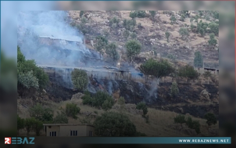 إيران تعاود قصف مناطق حدودية في إقليم كوردستان