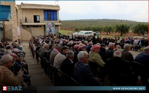 إحياء ذكرى ميلاد البارزاني الخالد في عفرين