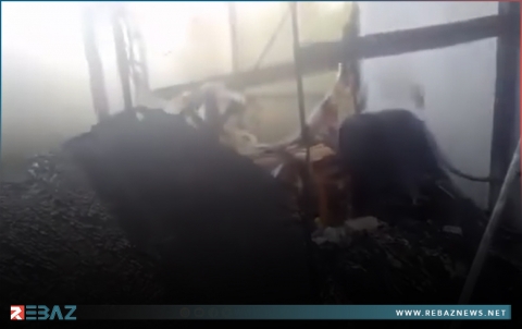 حريق يلتهم منزل لاجئ كوردي في لبنان ويحوّله إلى رماد