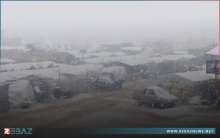 تضرُّر 47 مخيماً للنازحين شمال سوريا جرّاء العاصفة الثلجية والمطرية